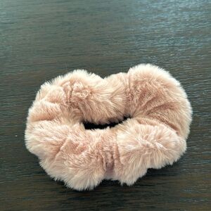 Fuzzy Fur Hair Scrunchy | NWOT